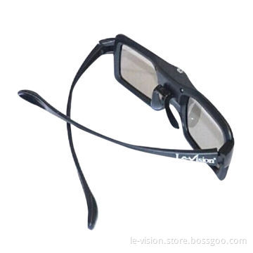3D Active Shutter Movie Glasses for Active Projector System